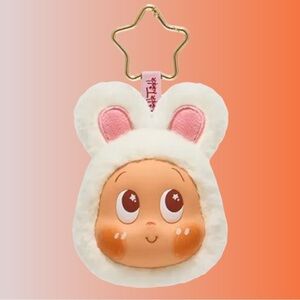 POP MART Twinkle Twinkle Savor The Moment Cream Rabbit Earphone Case NIB
